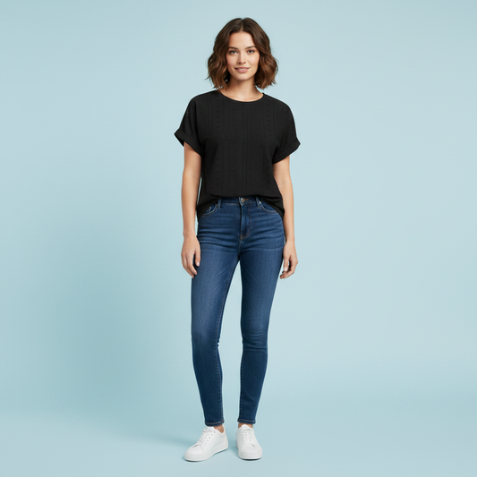 Bella | T-Shirt Donna Elegante e Comoda in Cotone