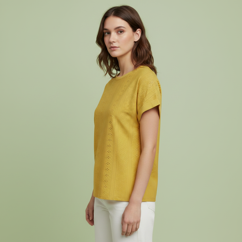 Bella | T-Shirt Donna Elegante e Comoda in Cotone