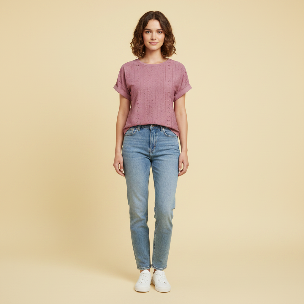 Bella | T-Shirt Donna Elegante e Comoda in Cotone