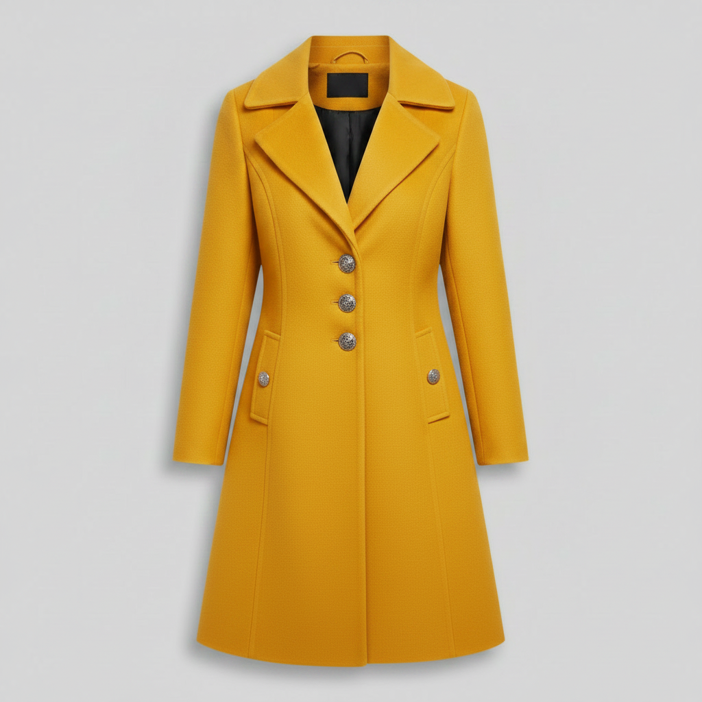 Cappotto Elegante da Donna | Cappotto in Misto Lana
