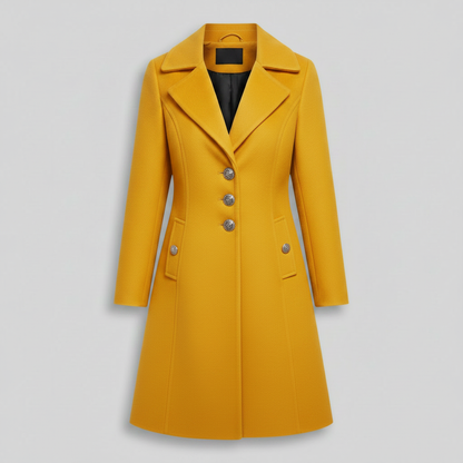 Cappotto Elegante da Donna | Cappotto in Misto Lana