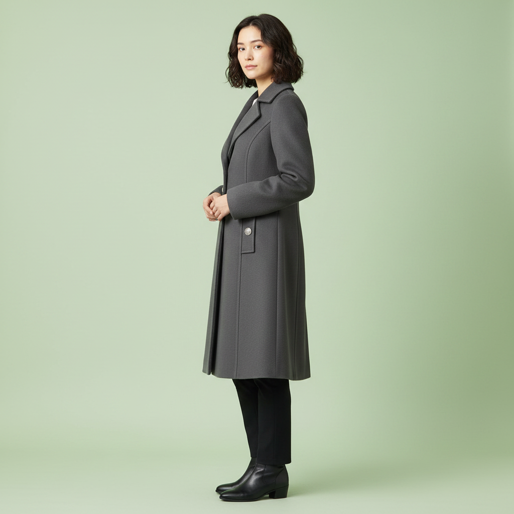 Cappotto Elegante da Donna | Cappotto in Misto Lana