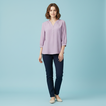 Camicetta da Donna Patchwork Elegante | Moda Femminile