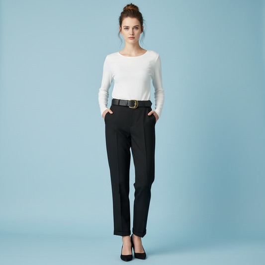 Pantaloni Eleganti Aderenti | Pantaloni da Ufficio Donna