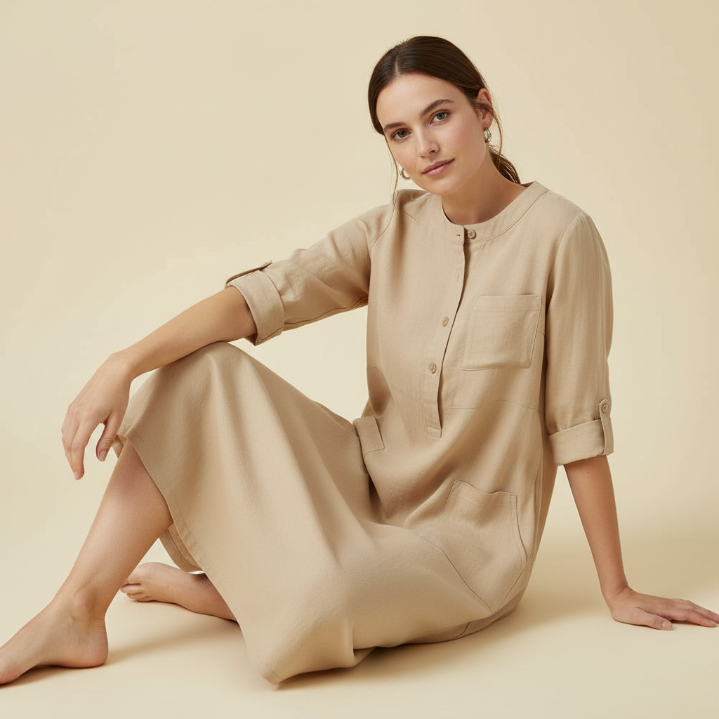 Tina | Abito Elegante da Donna in Materiale Morbido